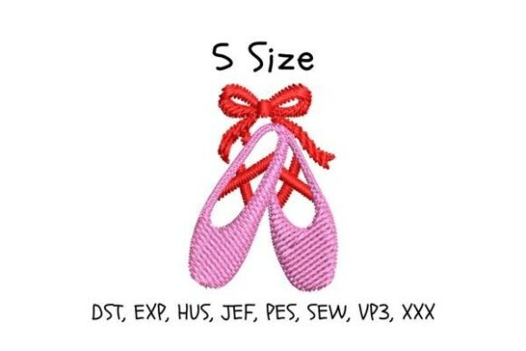 Ballerina Slippers Embroidery Design Review for Seasonal Products