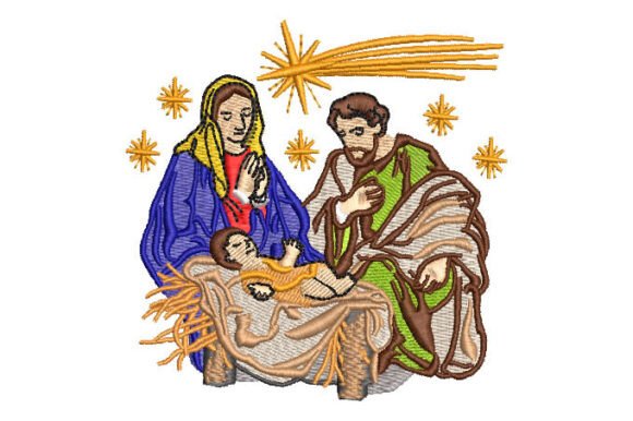 Birth of Jesus in Bethlehem Embroidery Review