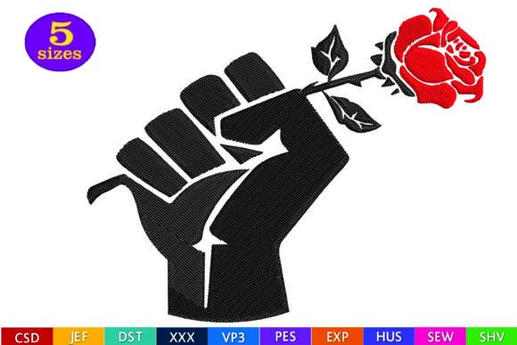 Black History Embroidery Design Review for Craft Fairs