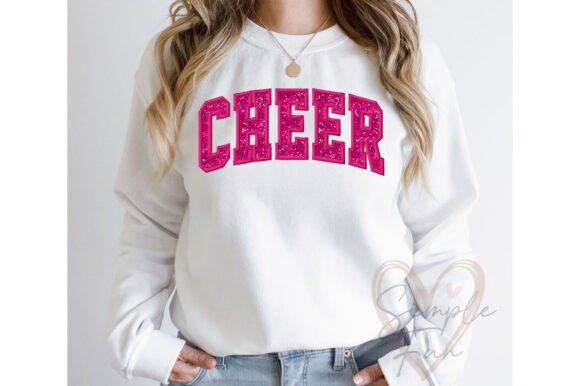 Cheer Applique Embroidery for Bold, Sporty Designs