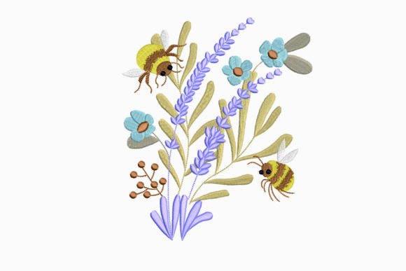Lavender Embroidery Design: A Charming Choice for Personalized Gifts