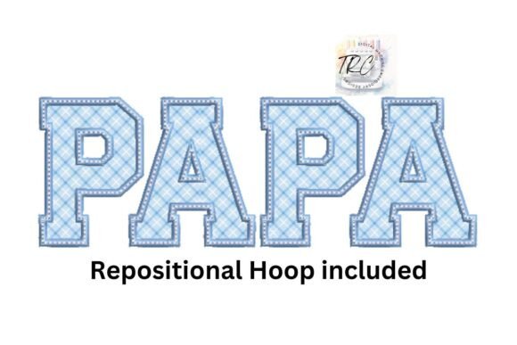 Papa Applique Embroidery Design Review: A Bold Dad Gift Choice