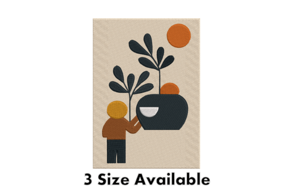Plant Lover Modern Embroidery Design Review for Handmade Gifts